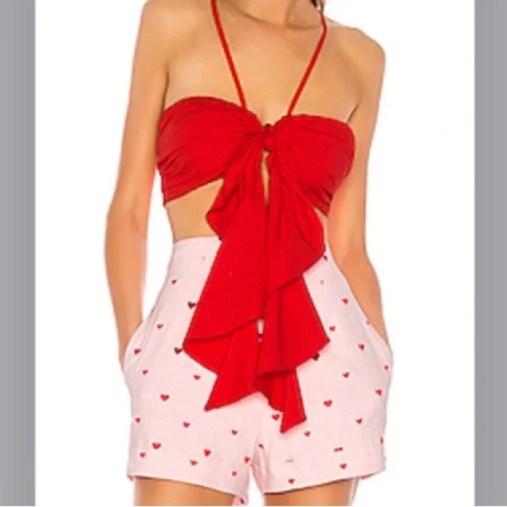 CAMILA COELHO - Piper Heart Shorts